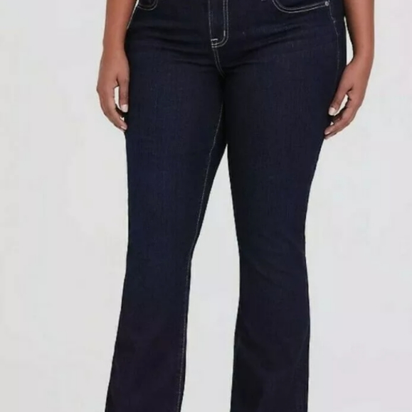 torrid Denim - Torrid  Slim Boot Jean - Vintage Stretch Dark Wash  sz 18 reg  NEW!